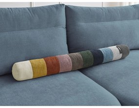 Divano angolare blu Aden – Bobochic Paris