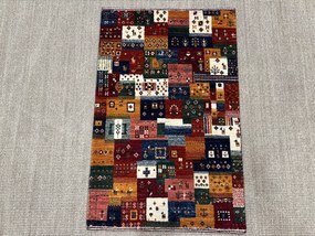 Loribaft Tappeto 100x60 (Iran) Annodato A Mano