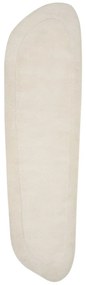 Tappeto viscosa beige 80 x 250 cm BERANI Beliani