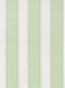 Nina Campbell Carta da parati Sackville Stripe - Green