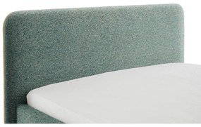 Letto matrimoniale imbottito verde scuro rete non inclusa 160x200 cm Primo – Meise Möbel