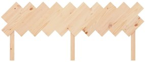 Testiera per letto 196x3x80,5 cm in legno massello di pino