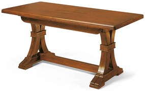 DUSTIN - tavolo da pranzo allungabile in legno massello cm 180/225/270/315/360 X 100