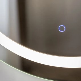 Zuma Line D2338-80-LED Specchio da bagno dimmerabile 36W/230V 3000/4000/6000K Ø 80 cm IP44