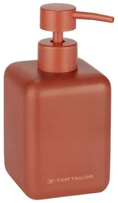 Dispenser per sapone in poliresina arancione 380 ml Tom Tailor T-Rounded – Wenko