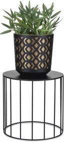 SET 3x Portafiori LOFT nero