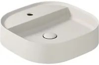 Lavabo da appoggio con angoli stondati serie Smart-B di Ceramica Galassia - Sabbia 45cm