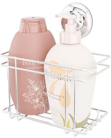 Mensola autoportante in metallo per bagno in argento Bestlock Bath - Compactor