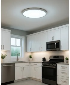 Plafoniera LED/32W/230V 3000/4000/6500K Ø 40 cm bianca