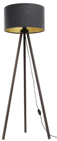 Lampada da terra STANDART 1xE27/60W/230V grigio/marrone
