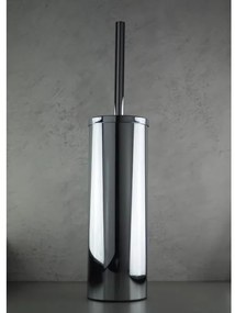 Deante ADR_0712 - Scopino da bagno rotondo indipendente, cromato lucido