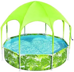 Bestway - Piscina Splash-In-Shade Coperta Con Pioggia Cm.244X51H. - kg.13,4 - lt.1.688 (art.56432)