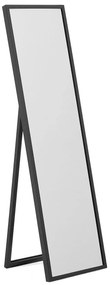 Specchio da terra con cornice nera 40 x 140 cm TORCY Beliani