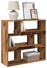 Libreria/divisorio legno antico 100x33x94,5 cm