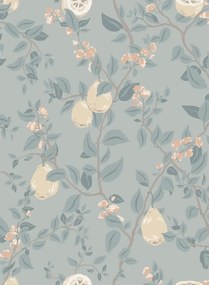 Sandberg Carta da parati Kvitten - Soft Blue