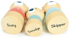 Tender Leaf - Casa galleggiante in legno con famiglia di lontre