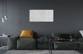 Quadro di vetro Linee irregolari 100x50 cm