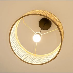 Brilagi - Lampadario LED a sospensione su cavo CERIA BOHO 1xE27/40W/230V Ø 40 cm bambù