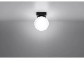 Sollux SL.1151 - Lampada da soffitto YOLI 1xG9/12W/230V nero