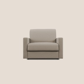 Chris poltrona letto in tessuto impermeabile T13 beige