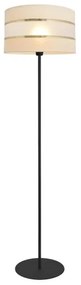 Lampada con piedistallo HELEN 1xE27/15W/230V color crema/nero/oro