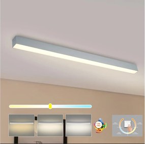 Brilagi - Plafoniera LED da bagno SLEEKLINE LED/40W/230V argento IP44