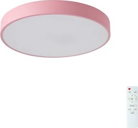 Brilagi - Plafoniera LED dimmerabile POOL LED/48W/230V 3000-6000K 40 cm rosa + telecomando