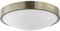 Lampada a Soffitto Jonas, Argento, Metallo, 8x36x36 cm, EPIKASA