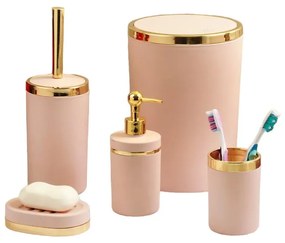 Set di accessori da bagno rosa - Oyo Concept