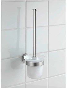 Scopino in vetro a parete in argento opaco Bosio - Wenko