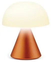 Lampada da tavolo Lexon Mina Batteria ricaricabile LED Arancio ABS
