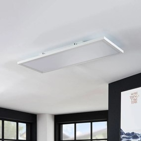 Arcchio Pannello LED Brenda, 80 x 30 cm, CCT, telecomando