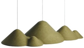 Panorama Lampada a Sospensione Large Green/Black - Loom Design