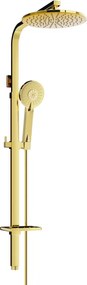 Mexen Q40 colonna doccia, oro - 798404095-50