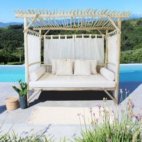 VANDENBERG - gazebo letto in teak