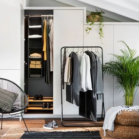 Borsa nera per abiti appesi - Compactor