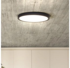 Solight WO8018 - Plafoniera LED dimmerabile ESTELA LED/36W/230V+RC diametro 30 cm nero