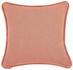 Chaise longue destra bouclé rosa pesca CHEVANNES Beliani