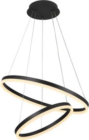 Lampadario a sospensione con filo LED dimmerabile LED/70W/230V 3000-6500K + telecomando