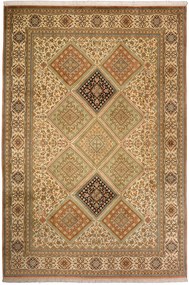 Cashmere Silk Tappeto orientale 320 x 220 Beige (Indian) Annodato A Mano