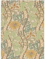 Morris & Co Carta da parati Cornflower - Lemon/ Sage