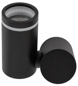 Faretto da parete JET SET 1xGU10/10W/230V nero