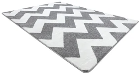 Tappeto SKETCH - FA66 grigio/bianco - Zigzag