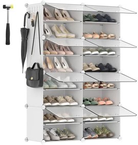 Scaffale modulare con scomparti BOXIFY bianco