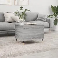 Tavolino Salotto Grigio Sonoma 60x44,5x45 cm Legno Multistrato 830946