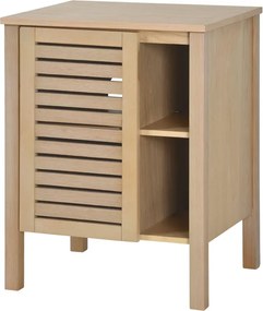 Mobile da bagno a terra L 60 x H 78 x P 50 cm rovere, 1 anta HOMESIGHT Talix
