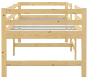 Giroletto 90x200 cm in legno massello di pino