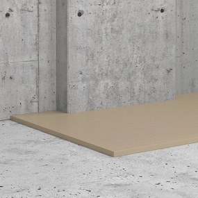 Kamalu - Piatto doccia pietra 90x140 beige scuro | KAM-CP100