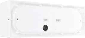 Applique 2xE27 per esterni a Luce Diffusa IP65 Bianca - Serie Glow