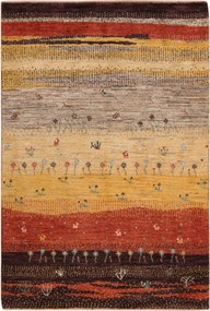 Loribaft Tappeto persiano 130x90 Rosso (Iran) Annodato A Mano